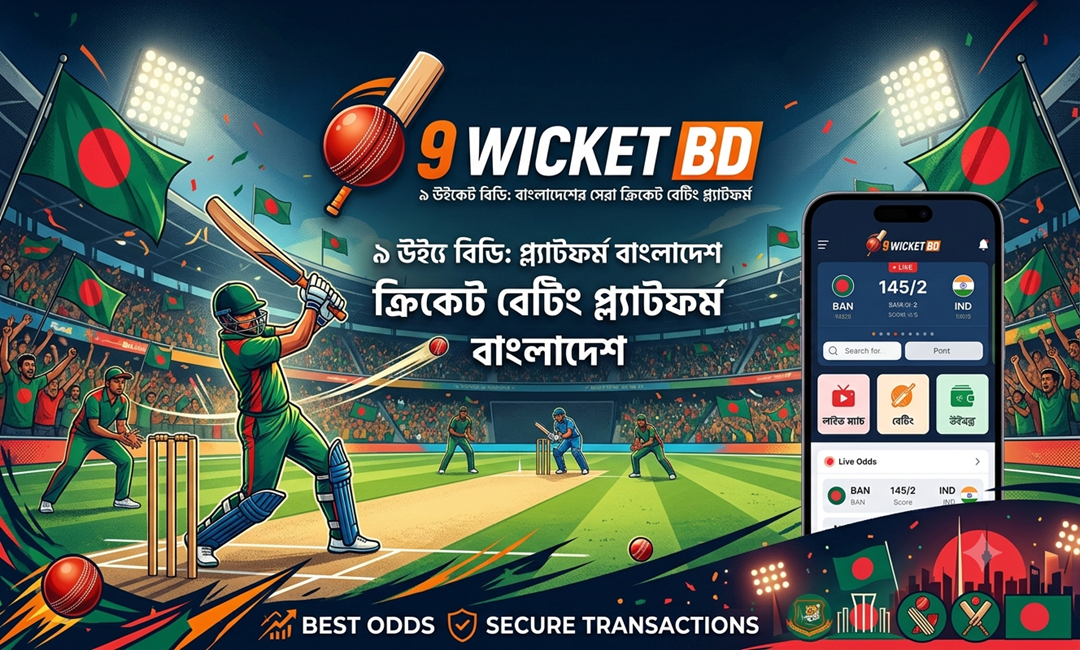 9 Wicket BD: ক্রিকেট বেটিং প্ল্যাটফর্ম বাংলাদেশ