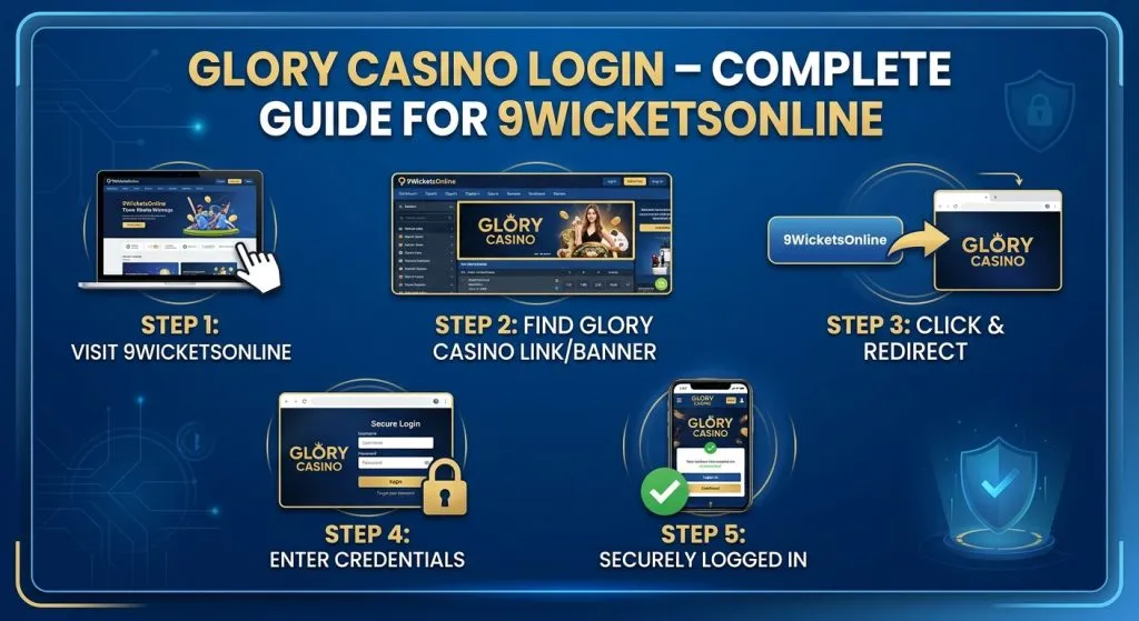 Glory Casino Login – Complete Guide for 9WicketsOnline